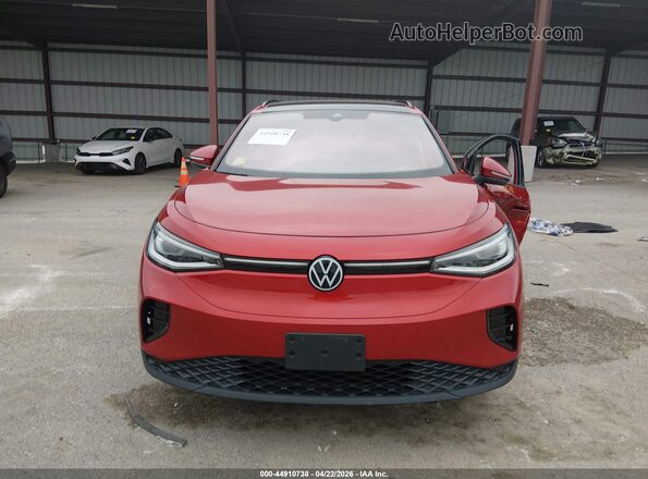 1V2WNPE84PC052063 2023 VOLKSWAGEN ID.4 Red Widok wnętrza z tyłu