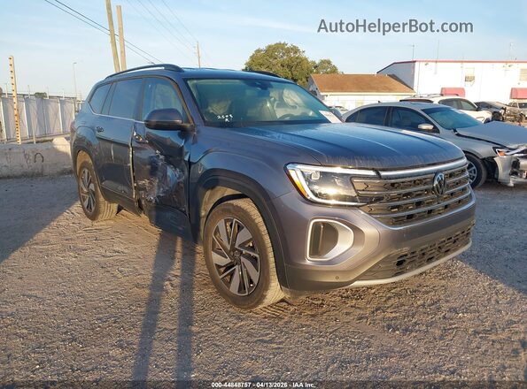 1V2WR2CA2RC543439 2024 VOLKSWAGEN ATLAS Gray Przód prawy
