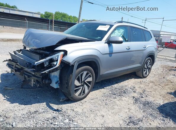 1V2WR2CA7SC565877 2025 VOLKSWAGEN ATLAS Silver Передня ліва чверть