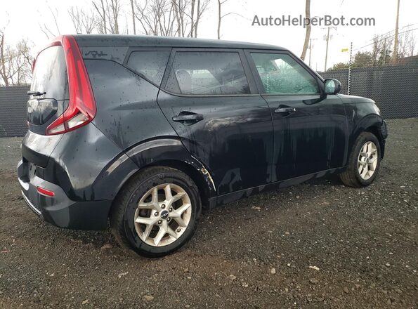KNDJ23AU2N7158162 2022 KIA SOUL Черный Задняя правая четверть