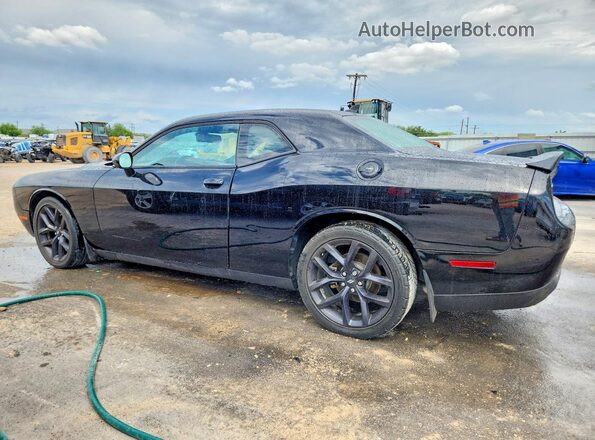 2C3CDZJGXMH556064 2021 DODGE CHALLENGER Черный Задняя правая четверть