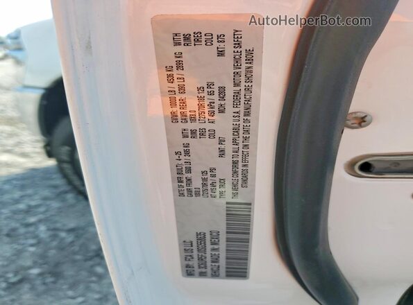 3C6UR5FJ0SG558635 2025 RAM 2500 Белый Вид наклейки с VIN-кодом