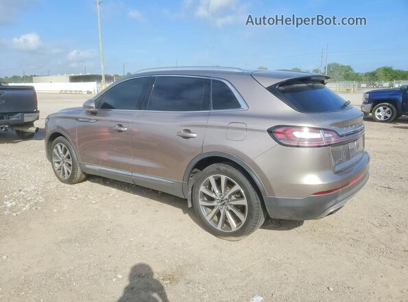 2LMPJ6K92KBL18911 2019 LINCOLN NAUTILUS Tan Tył prawy