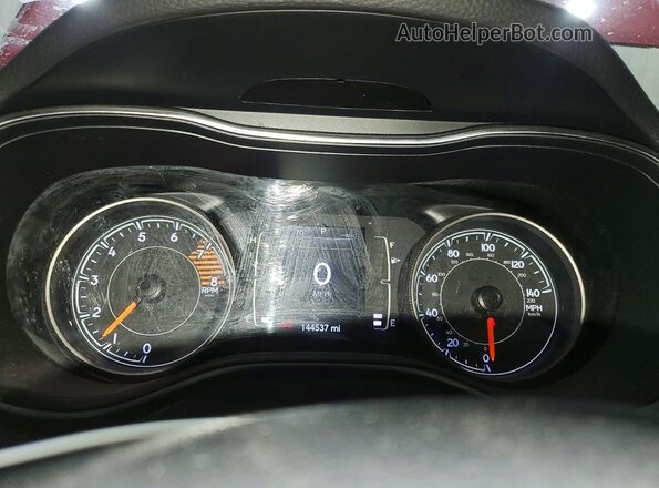 1C4PJLLX6KD344191 2019 JEEP CHEROKEE Burgundy Вид задніх сидінь