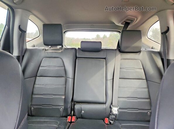 7FARW2H87JE102026 2018 HONDA CRV Black Widok wnętrza z tyłu