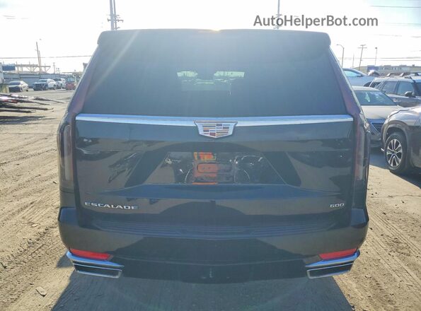 1GYS4JKL3NR133858 2022 CADILLAC ESCALADE Черный Вид салона спереди