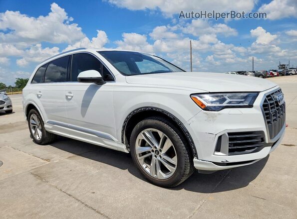 WA1AXAF76MD028310 2021 AUDI Q7 White Դիմացի տեսք