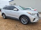2017 Hyundai Santa Fe Se Silver vin: KM8SNDHF2HU251838