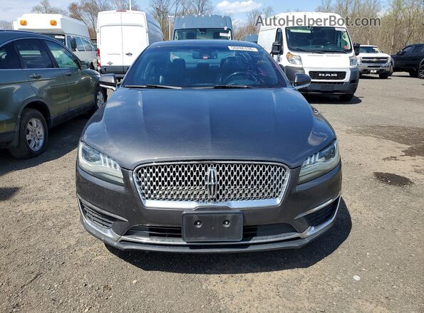 3LN6L5F90HR654475 2017 LINCOLN MKZ Серый Вид сзади