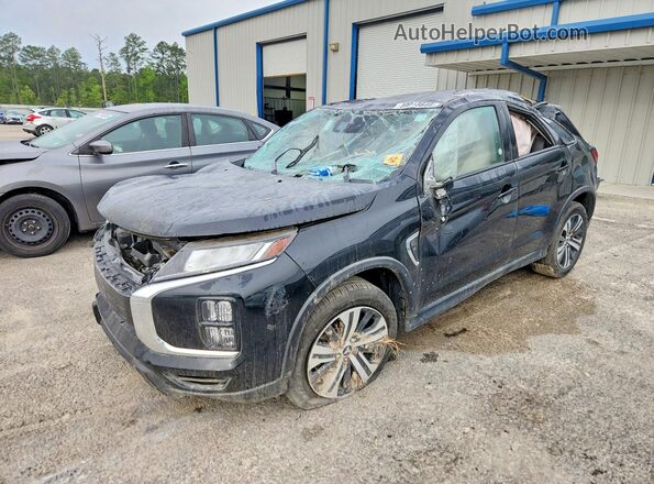 JA4ARUAU4SU005422 2025 MITSUBISHI OUTLANDER Черный Передняя левая четверть