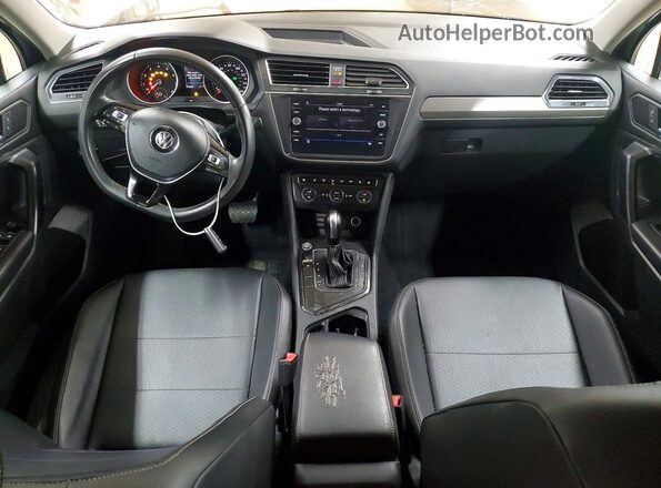 3VV3B7AX6MM007728 2021 VOLKSWAGEN TIGUAN Серый Вид щитка приборов