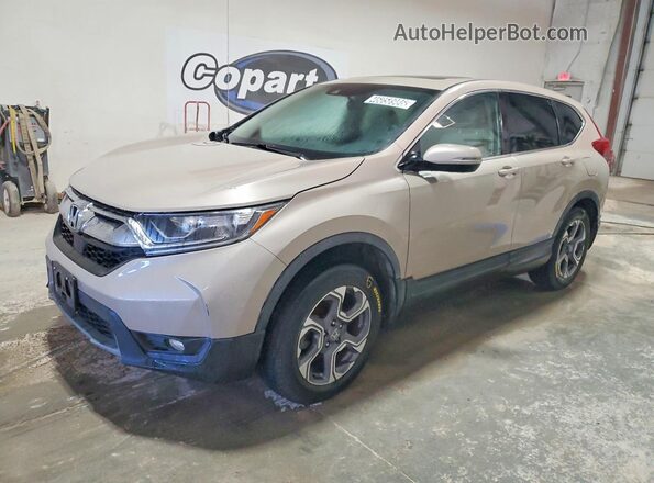 5J6RW2H56HL053923 2017 HONDA CR-V Желто-коричневый Передняя левая четверть