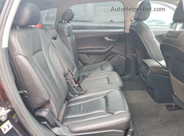WA1LAAF78HD004316 2017 AUDI Q7 Черный Вид подкапотного пространства