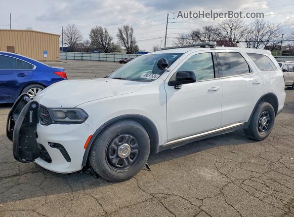 1C4RDJFG5RC154852 2024 DODGE DURANGO White Առջևի ձախ երեք քառորդ տեսարան