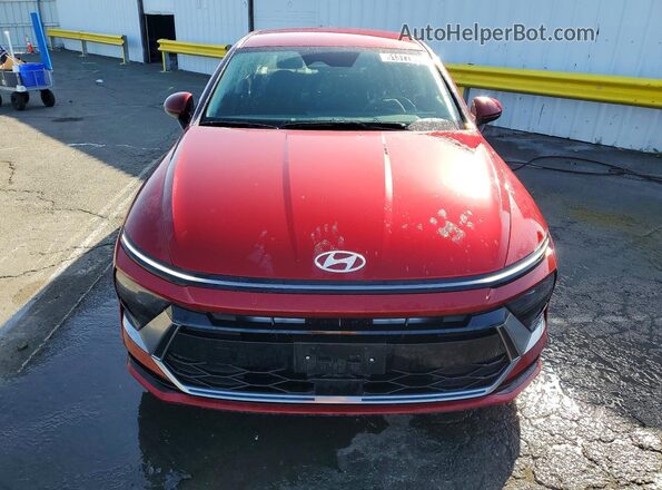 KMHL64JA5RA400617 2024 HYUNDAI SONATA Красный Вид сзади