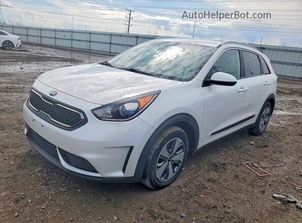 KNDCB3LC0K5246132 2019 KIA NIRO Белый Передняя левая четверть