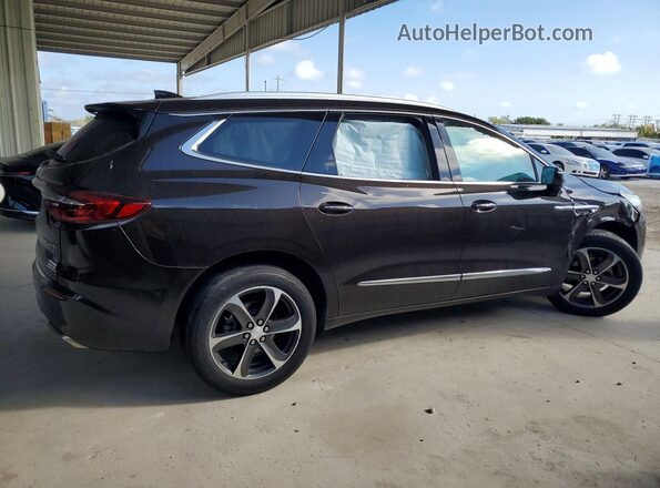 5GAERBKW1JJ217319 2018 BUICK ENCLAVE Коричневый Передняя правая четверть