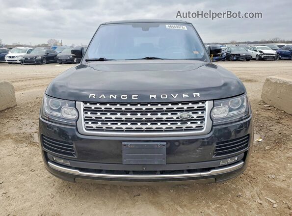 SALGS2EF0GA251695 2016 LAND ROVER RANGE Черный Вид сзади