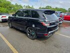 2020 Land Rover Range Rover Sport Hse Черный vin: SALWR2SU6LA705243