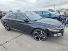 2021 Honda Accord Sport Se Черный vin: 1HGCV1F43MA018881