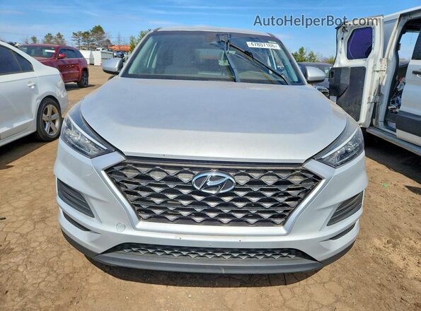 KM8J23A40KU880965 2019 HYUNDAI TUCSON Gray Widok z tyłu