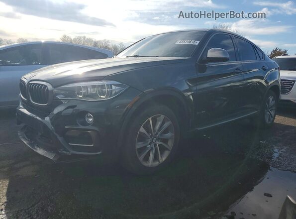 5UXKU2C53G0N78795 2016 BMW X6 Угольный Передняя левая четверть
