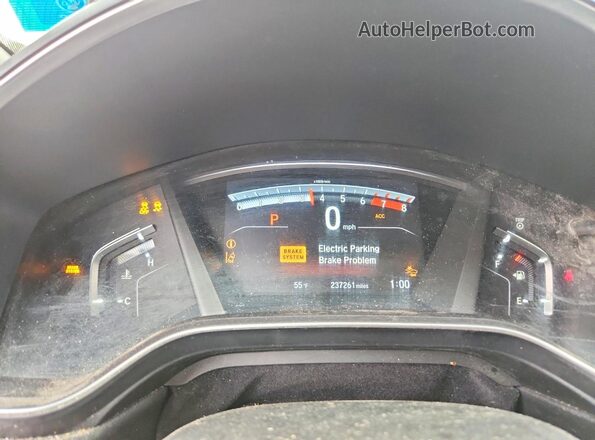 7FARW2H87JE102026 2018 HONDA CRV Black Widok tylnych siedzeń