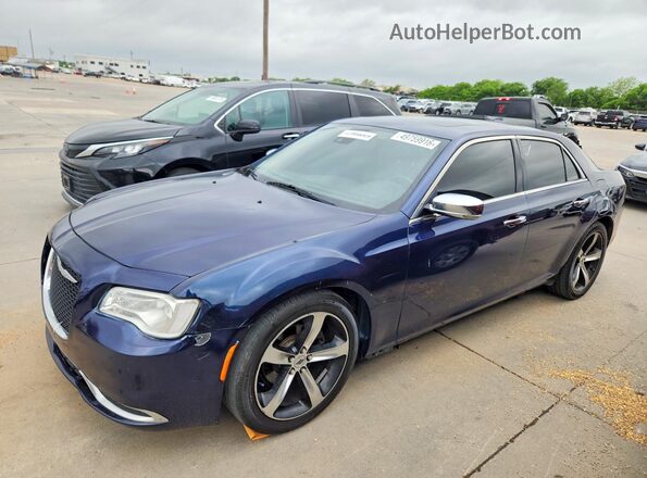 2C3CCAEG8HH579766 2017 CHRYSLER 300 Синий Задняя левая четверть