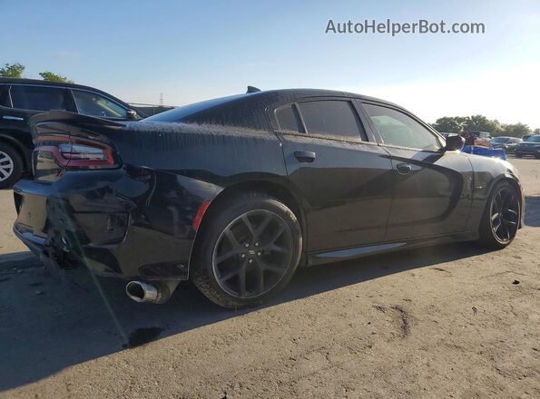 2C3CDXCT7MH650126 2021 DODGE CHARGER Black Front right