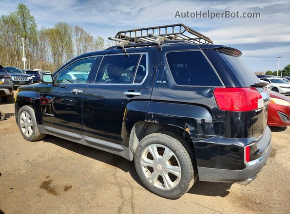 2GKFLTEK8G6258110 2016 GMC TERRAIN Черный Задняя правая четверть