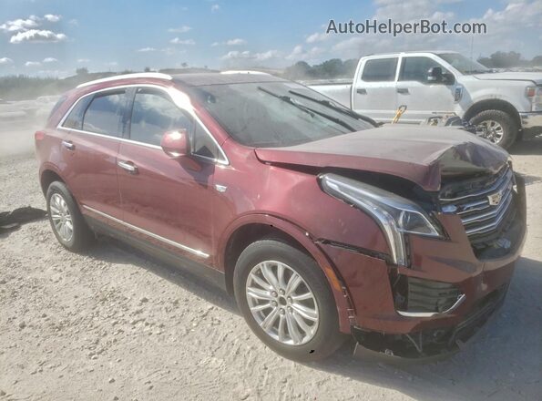 1GYKNARS6HZ138356 2017 CADILLAC XT5 Red Widok z przodu