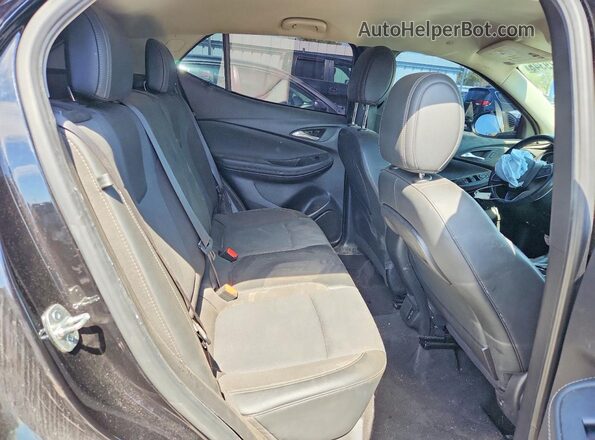 KL4MMCSL9NB038475 2022 BUICK ENCORE Черный Вид задней части салона