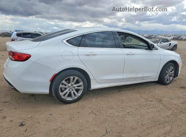 1C3CCCAB9GN154892 2016 CHRYSLER 200 White Передня права чверть