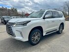 2019 Lexus Lx 570 Белый vin: JTJHY7AX2K4285356