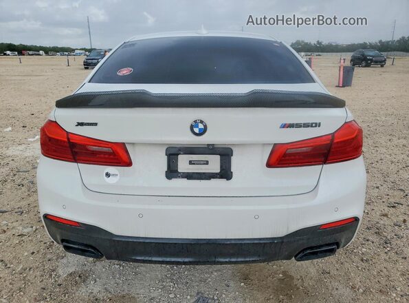 WBAJS7C04LCD22307 2020 BMW M5 White Սալոնի դիմացի տեսք