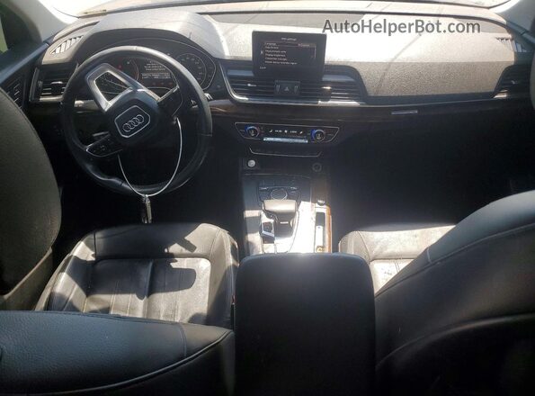WA1ANAFY6J2022707 2018 AUDI Q5 Серый Вид щитка приборов