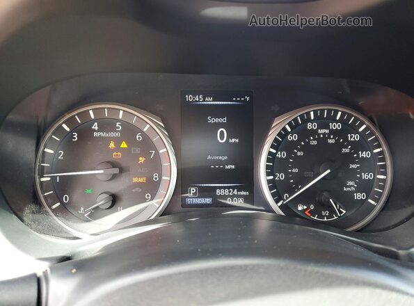 JN1EV7AP4JM352412 2018 INFINITI Q50 Серебряный Вид задней части салона
