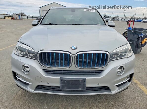 5UXKT0C33H0V95734 2017 BMW X5 Silver Вид ззаду