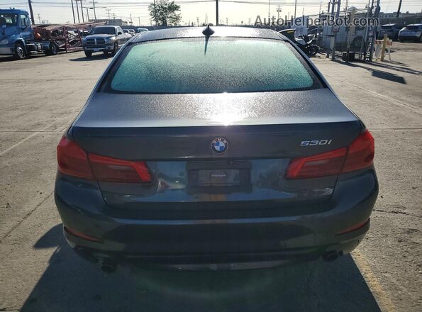WBAJR3C00LWW69312 2020 BMW 5 SERIES Угольный Вид салона спереди