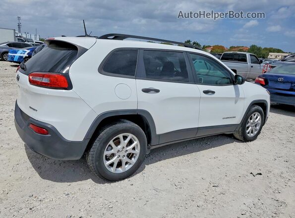 1C4PJLAB6GW234549 2016 JEEP CHEROKEE White Delantero derecho