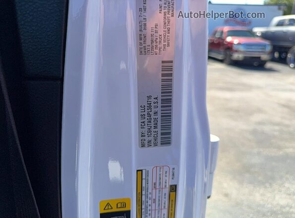 1C6HJTAG4PL564716 2023 JEEP GLADIATOR Белый Вид задней части салона