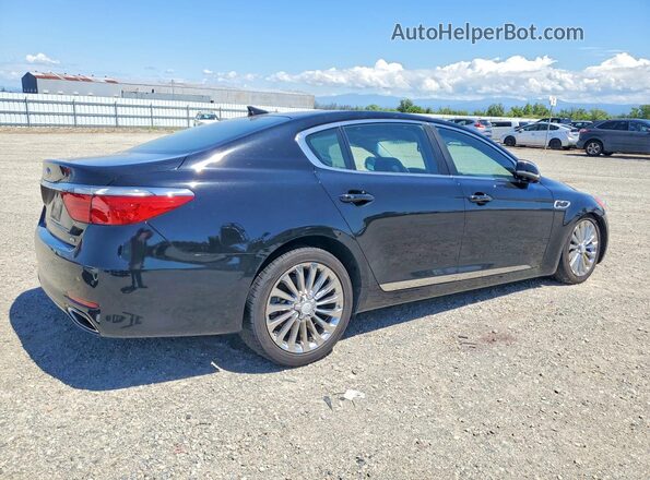 KNALW4D45H6036496 2017 KIA K900 Черный Передняя правая четверть