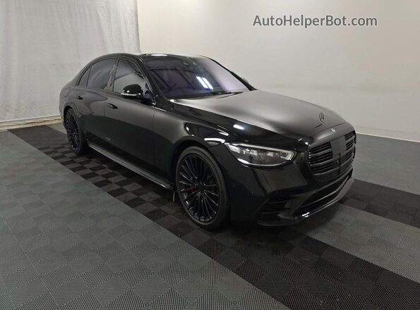 W1K6G7GB0MA040705 2021 MERCEDES-BENZ S Black Przód lewy
