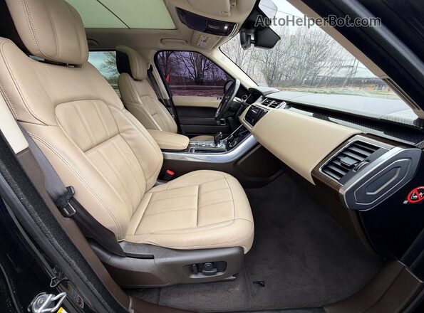 SALWG2RV2JA697563 2018 LAND ROVER RANGE Черный Вид спереди