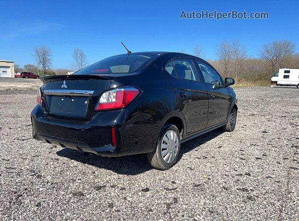 ML32FUFJ1RHF09243 2024 MITSUBISHI MIRAGE Черный Вид спереди