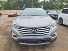 2016 Hyundai Santa Fe Se Серый vin: KM8SM4HF9GU145923