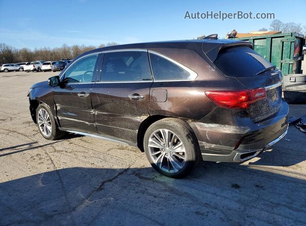 5J8YD4H52JL017902 2018 ACURA MDX Brown Tył prawy