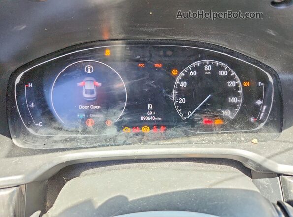 1HGCV1F31LA025639 2020 HONDA ACCORD Белый Вид задних сидений