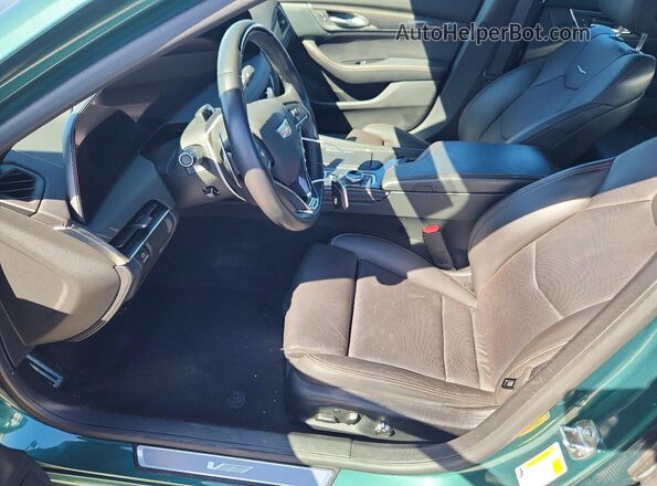 1G6DV5RW7S0106734 2025 CADILLAC CT5 Green Widok deski rozdzielczej