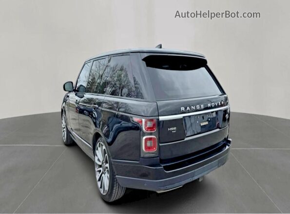 SALGS2RU5LA402954 2020 LAND ROVER RANGE Black Задня права чверть